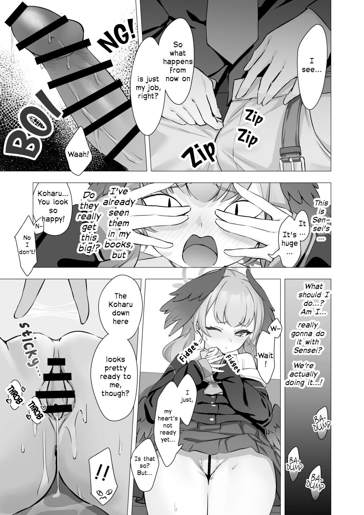 Hentai Manga Comic-Koharu's Private Lesson-Read-18